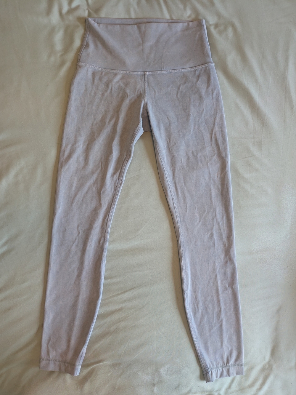 Lululemon Pale Blue High Rise Full Length Leggings 28" Inseam